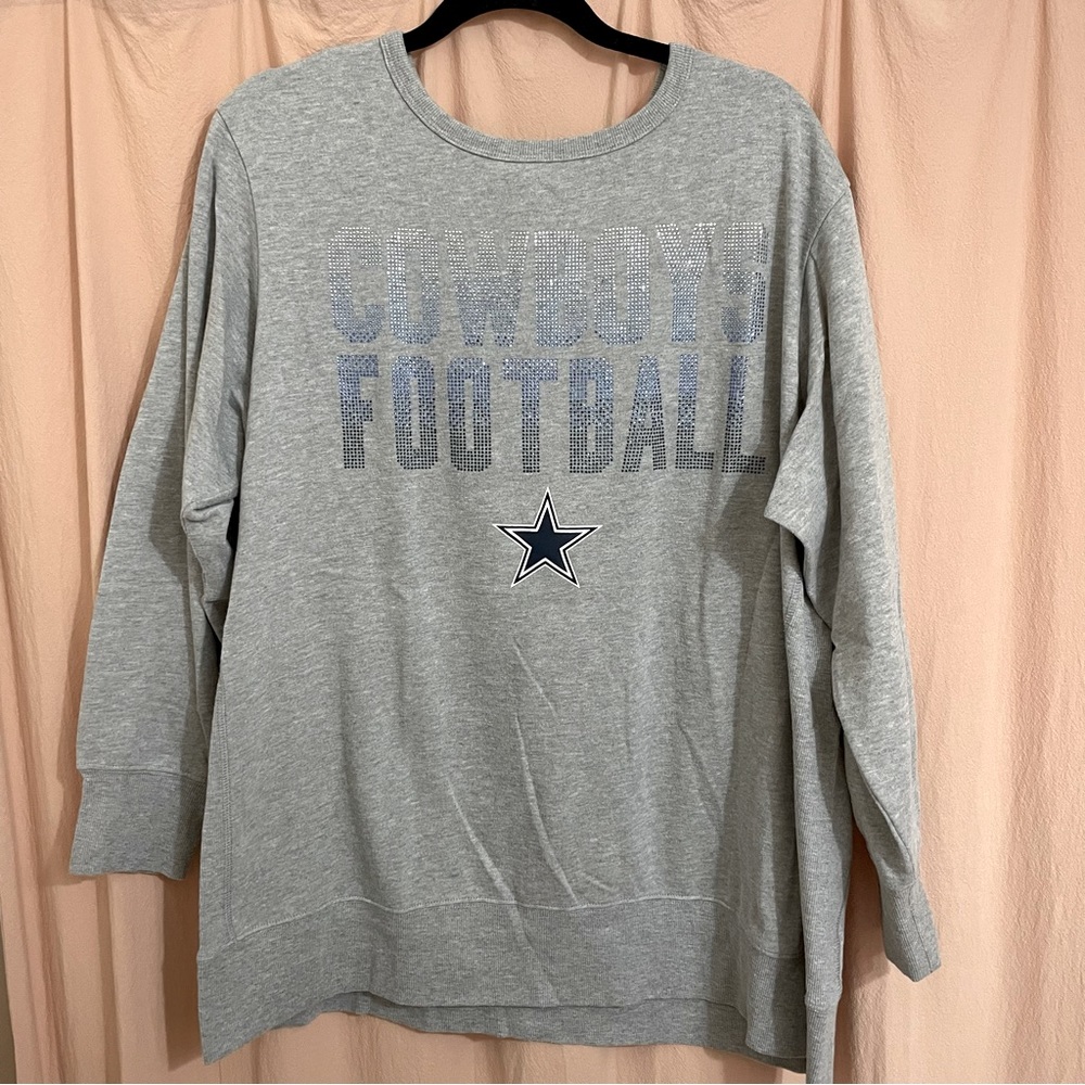 Dallas Cowboys Tunic Sweatshirt